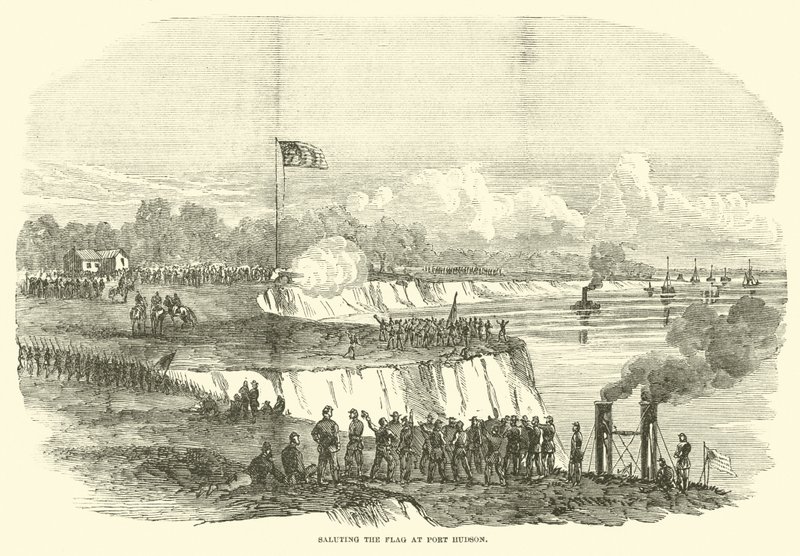 Hilsen flagget ved Port Hudson, juli 1863 av American School