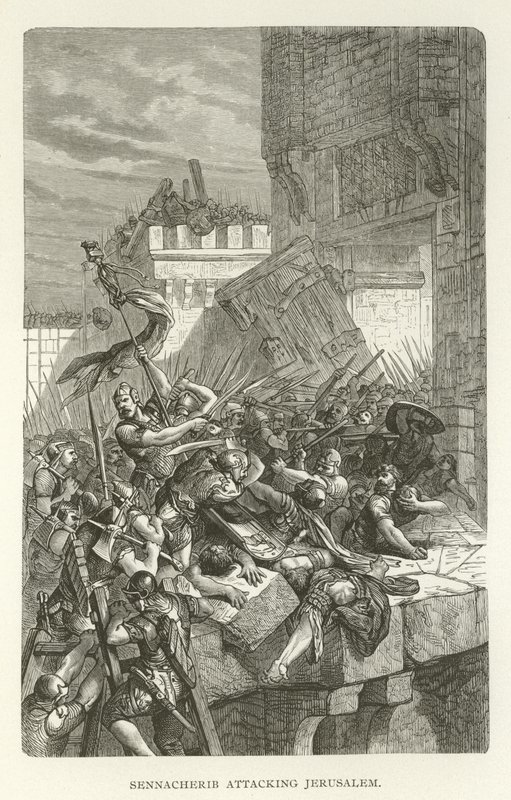 Sankerib angriper Jerusalem av American School