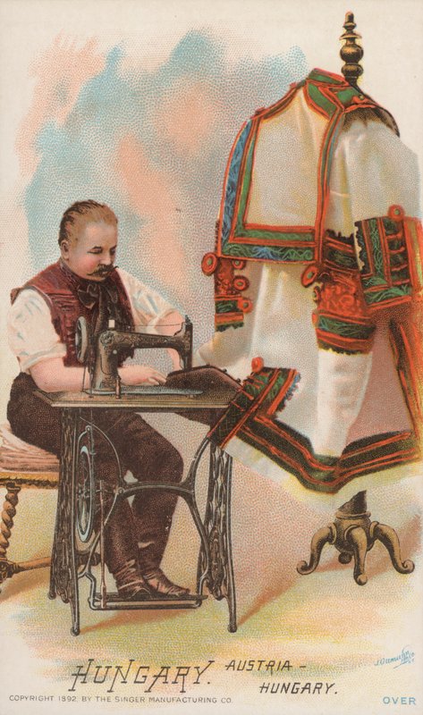 Symaskin, Ungarn, Østerrike-Ungarn av American School