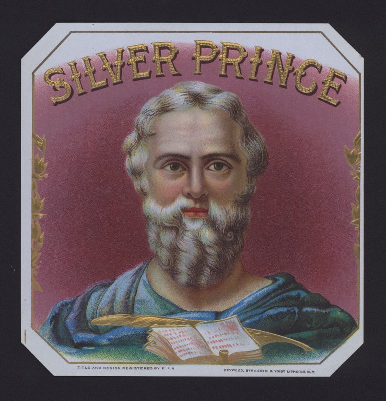Silver Prince, cigar label (chromolitho)   1322257   no       norwegian Successfully Translated  Original: Piazza San Marco with Doges Palace Translat: Piazza San Marco with Doges