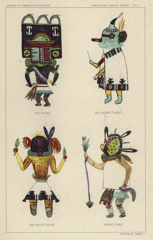Sio Humis, Sio Humis Taamu, Sio Avatc Hoya, Wuwuyomo (farge litho) av American School