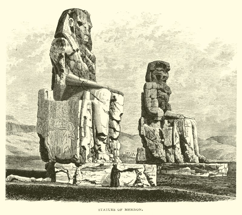 Statuer av Memnon av American School
