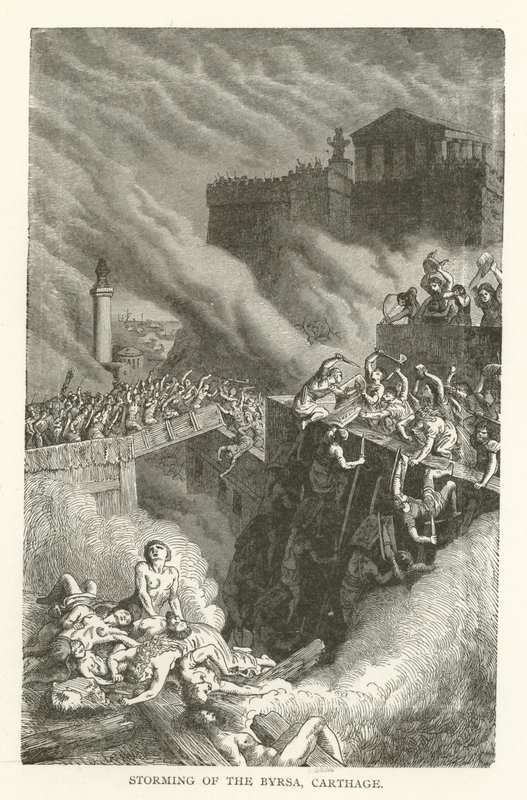 Storming av Byrsa, Kartago av American School