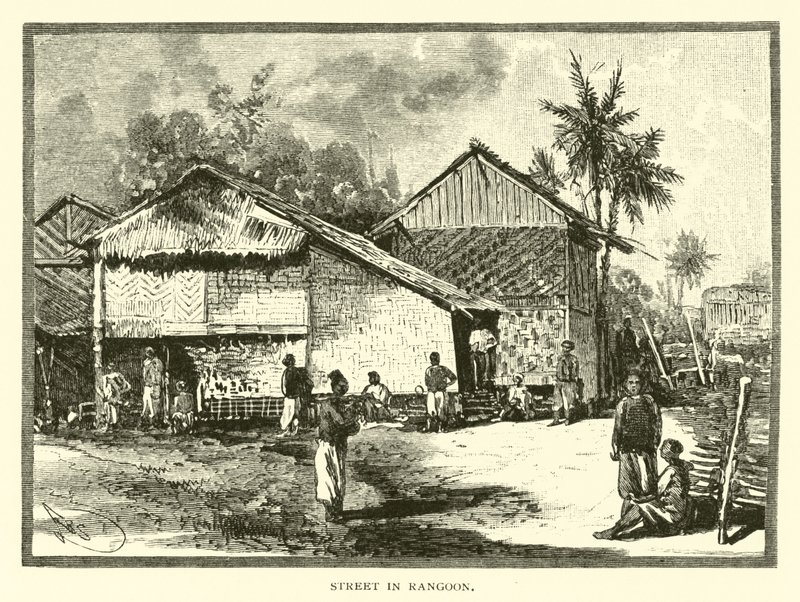 Gate i Rangoon av American School