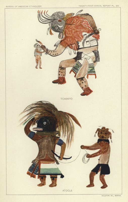 Tcabaiyo, Atocle (fargelitografi) av American School