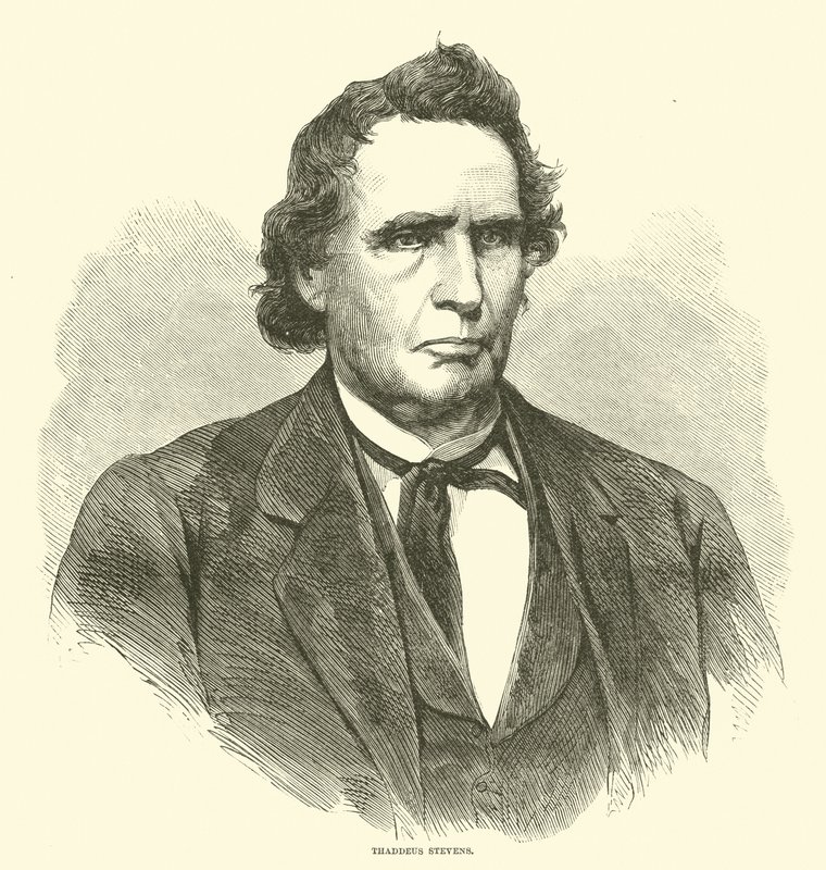 Thaddeus Stevens, januar 1866 av American School