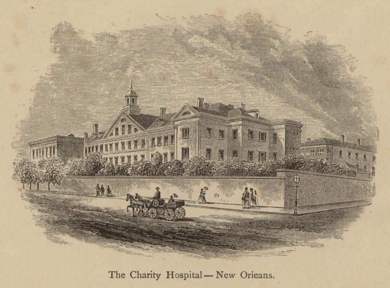 The Charity Hospital, New Orleans (gravering) av American School