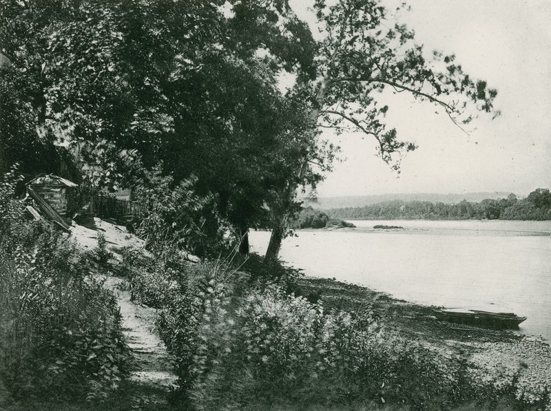 Delaware-elven ved Trenton (fotogravyr) av American School