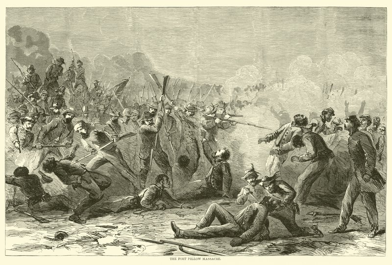 Fort Pillow Massacre, april 1864 av American School