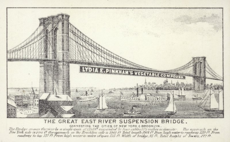 The Great East River Suspension Bridge, New York av American School