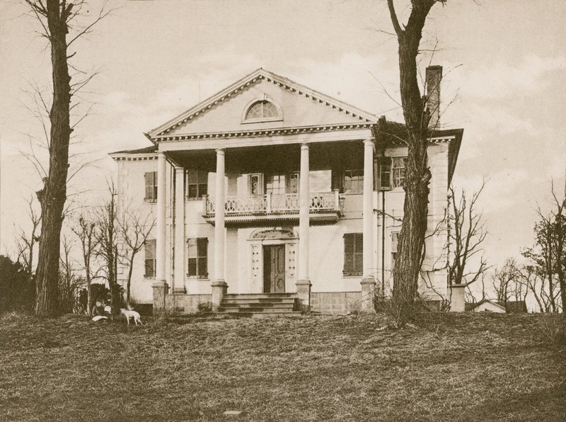 The Jumel House, N.Y (fotogravyr) av American School