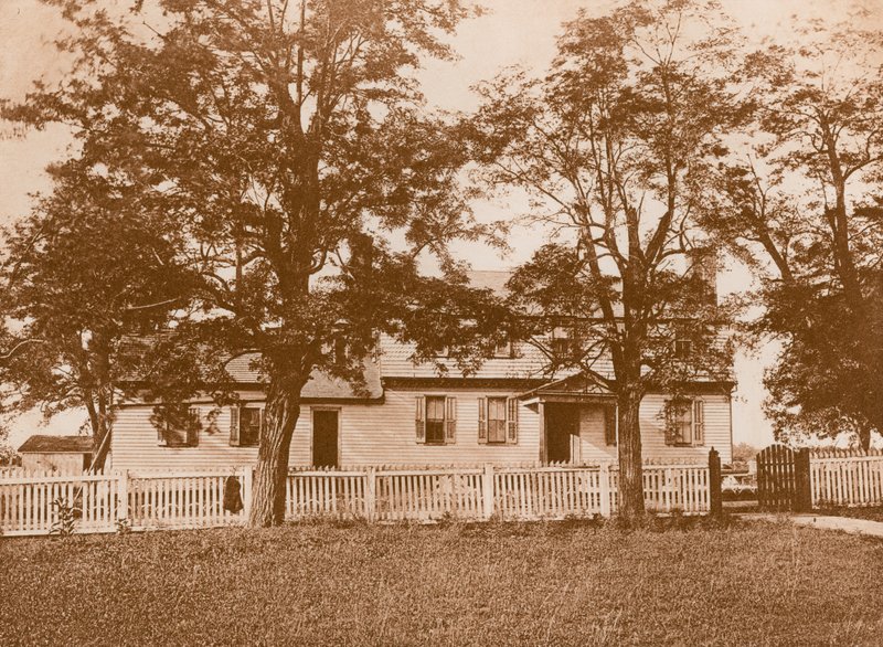 The Moore House, Yorktown (fotogravyr) av American School