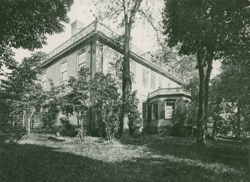 The Schuyler Mansion Albany (fotogravyr) av American School