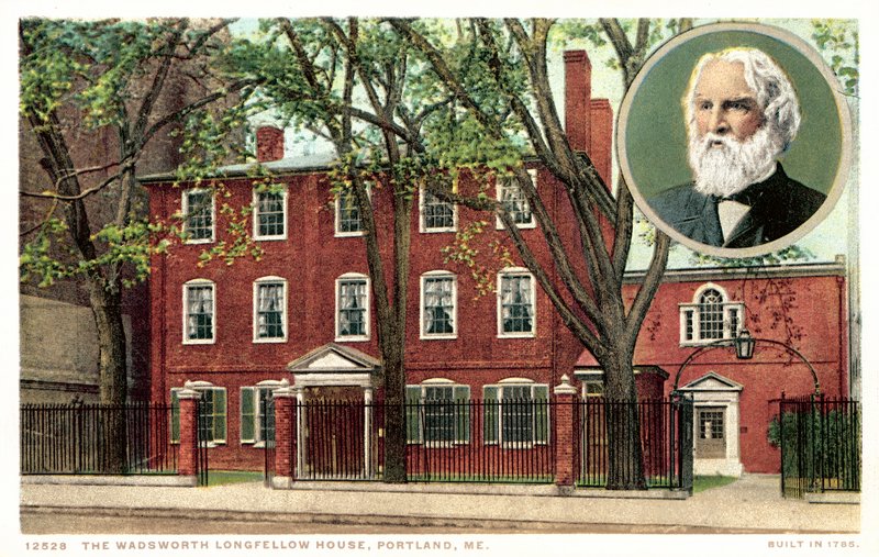 Wadsworth Longfellow House, Portland, Maine av American School