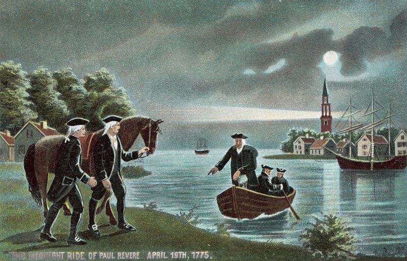 Paul Reveres midnattsritt av American School