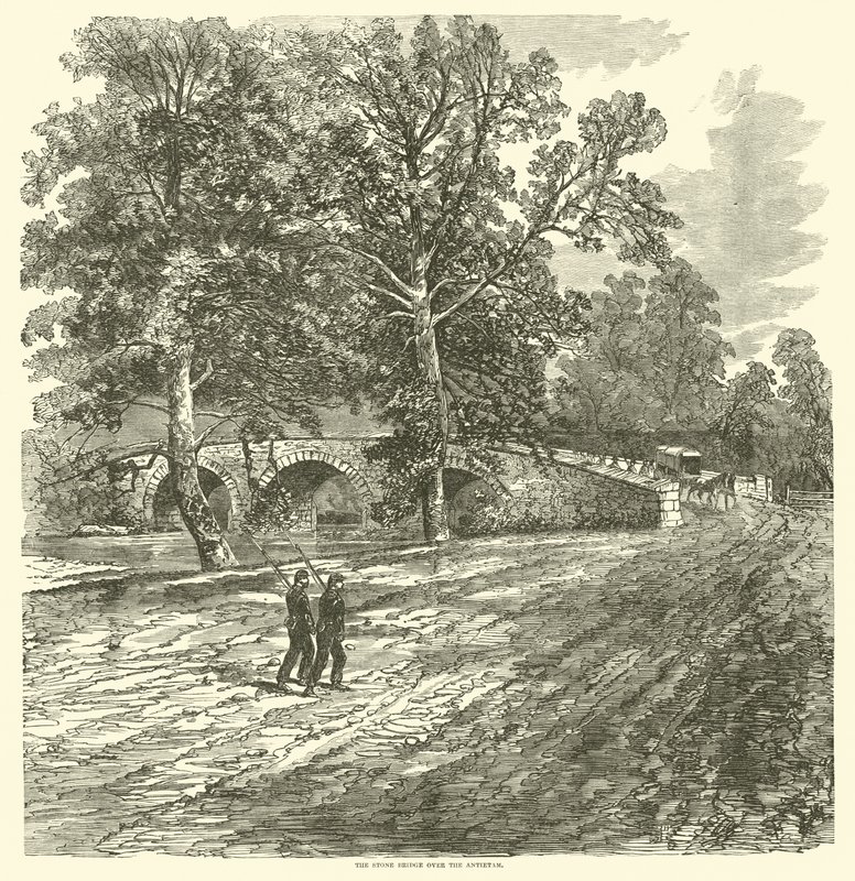 Steinbroen over Antietam, september 1862 av American School