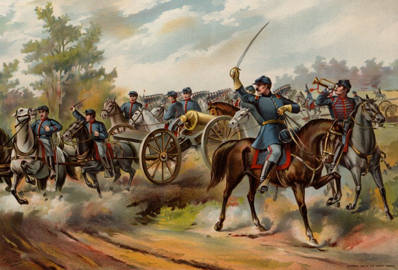 US Army, Horse Artillery av American School