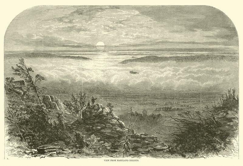 Utsikt fra Maryland Heights, september 1862 av American School