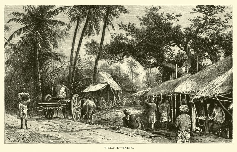 Landsby, India av American School