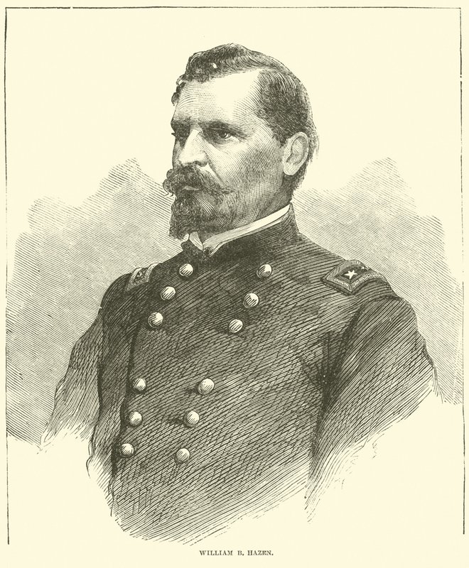 William B Hazen, desember 1864 av American School