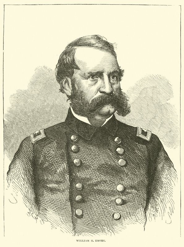 William H Emory, mai 1863 av American School