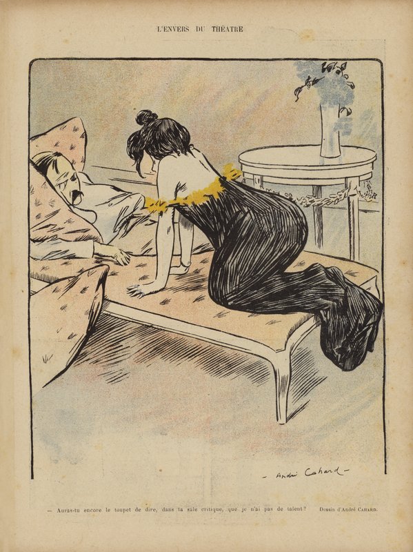 Illustrasjon for Le Rire av Andre Philippe Adolphe Cahard