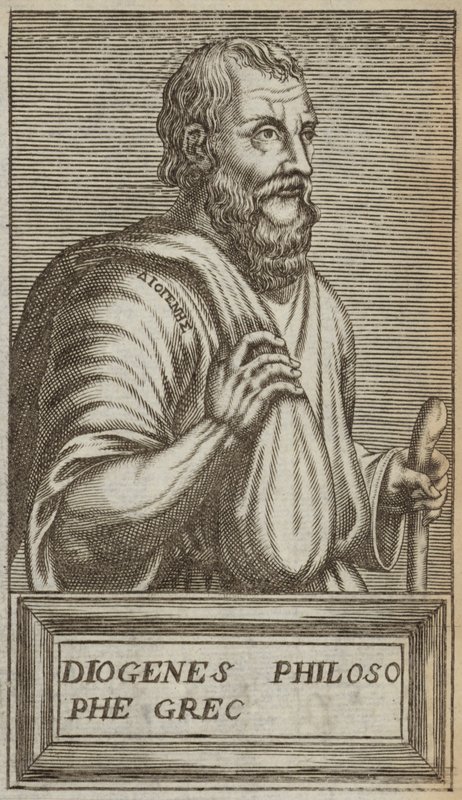Diogenes fra Sinope av Andre Thevet