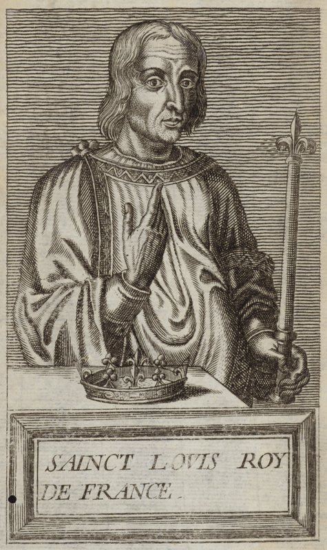 Kong Ludvig IX av Frankrike av Andre Thevet