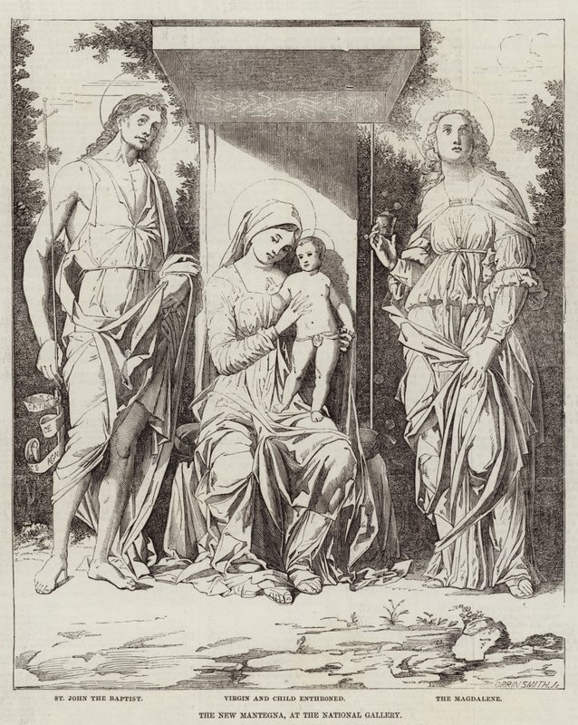 The New Mantegna, på Nasjonalgalleriet av Andrea Mantegna