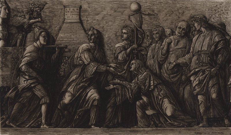 Scipios triumf av Andrea Mantegna