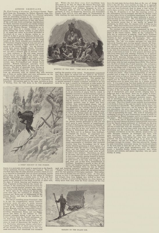Over Grønland av Andreas Bloch