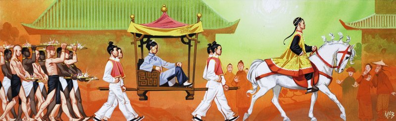 Aladdin og hans fantastiske lampe av Angus McBride