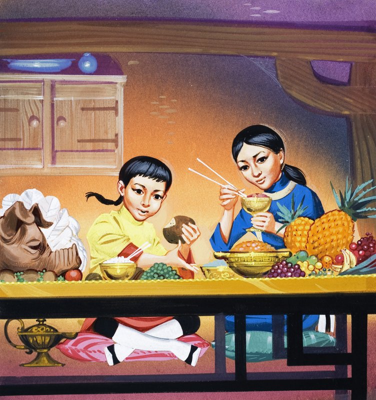 Aladdin og hans fantastiske lampe av Angus McBride