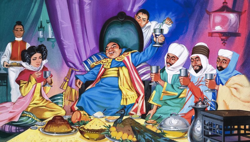 Aladdin og hans fantastiske lampe av Angus McBride