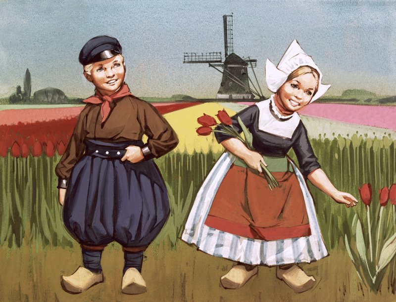 Barn fra Nederland av Angus McBride