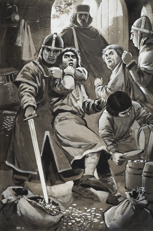Forfalskere (gouache på papir) av Angus McBride
