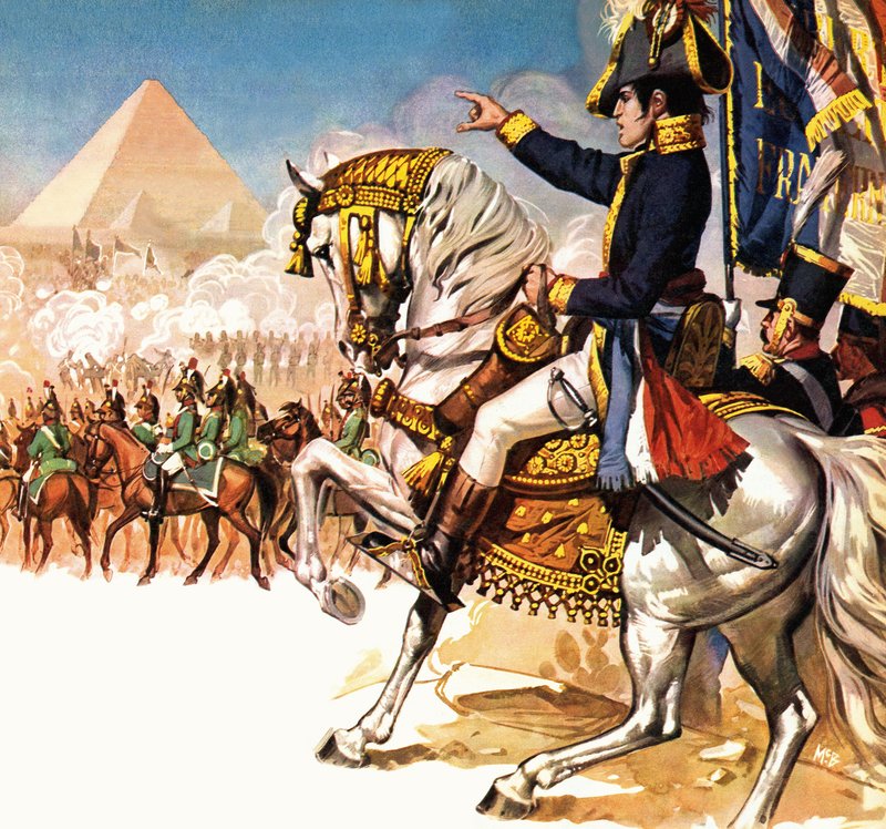 Slaget ved pyramidene av Angus McBride