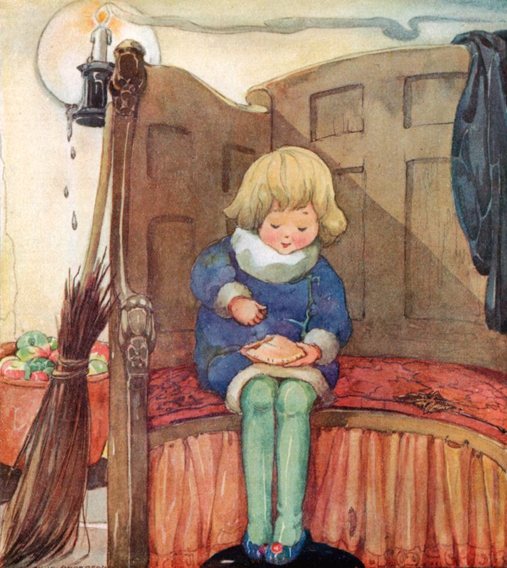 Lille Jack Horner satt i et hjørne og spiste en julepai av Anne Anderson
