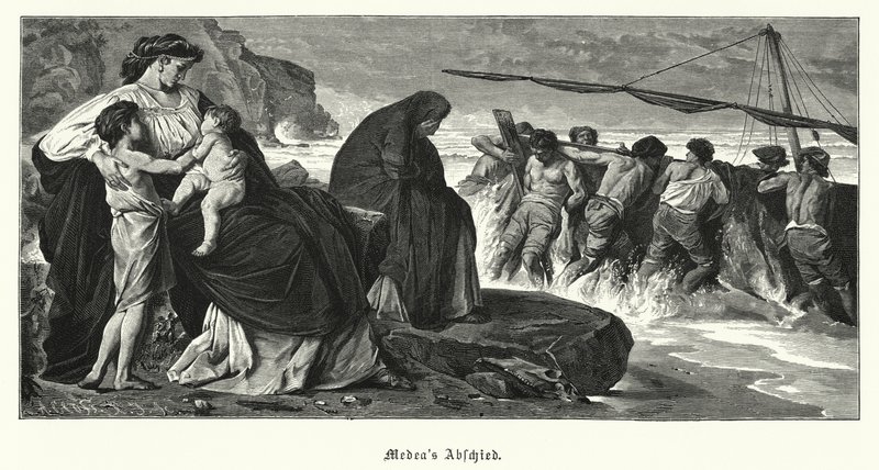 Medeas farvel: scene fra Euripides