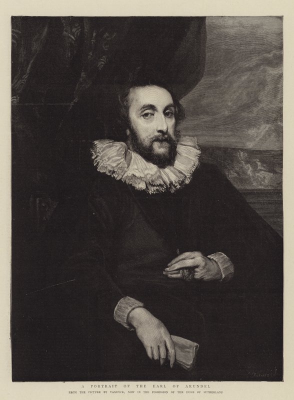 Et portrett av jarlen av Arundel av Anthony van Dyck