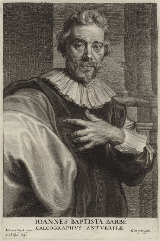 Portrett av Jean-Baptiste Barbe av Anthony van Dyck