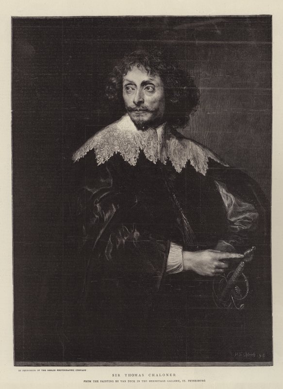 Sir Thomas Chaloner av Anthony van Dyck