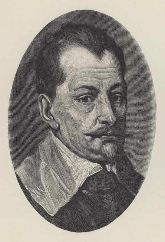 Albrecht von Wallenstein, bohemsk general fra trettiårskrigen av Anthony van after Dyck