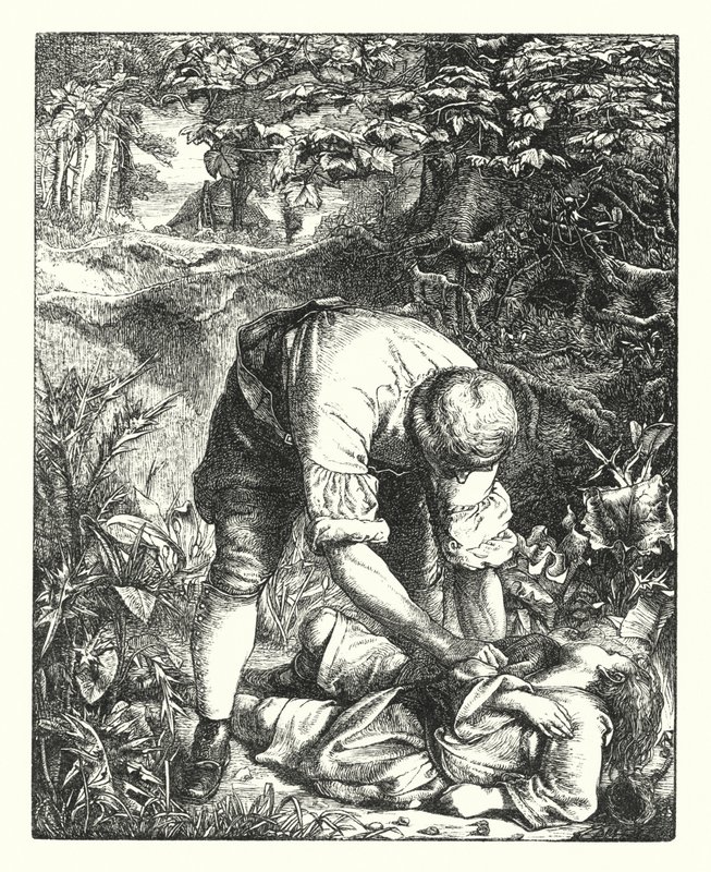 Livets reise (gravering) av Anthony Frederick Augustus (after) Sandys