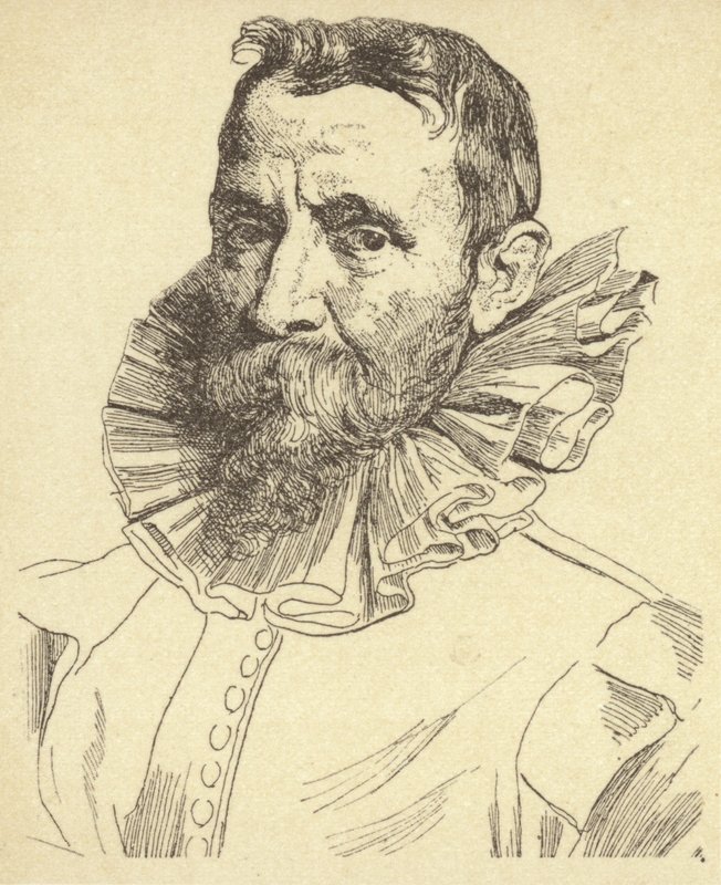 Jan Brueghel, den eldste, flamsk maler av Anthony van Dyck