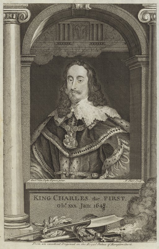 Portrett av Charles I av England av Anthony van Dyck