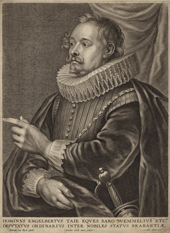 Portrett av Engelbert Taye av Anthony van Dyck