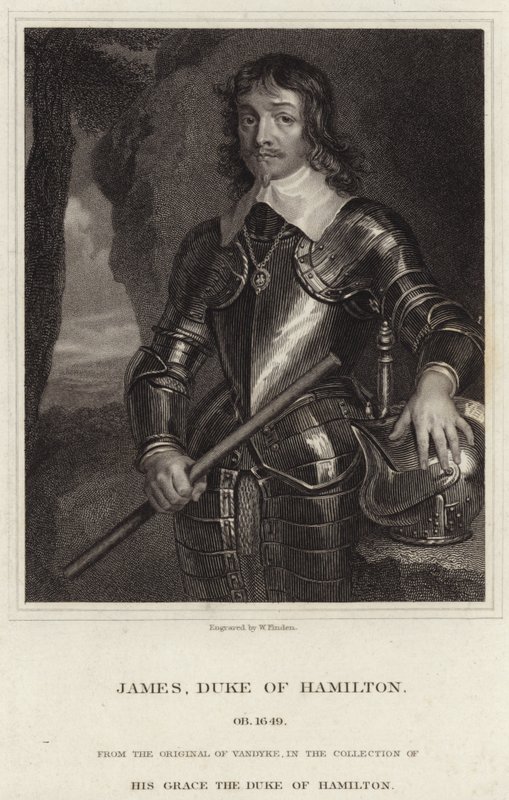 Portrett av James Hamilton, hertugen av Hamilton av Anthony van Dyck