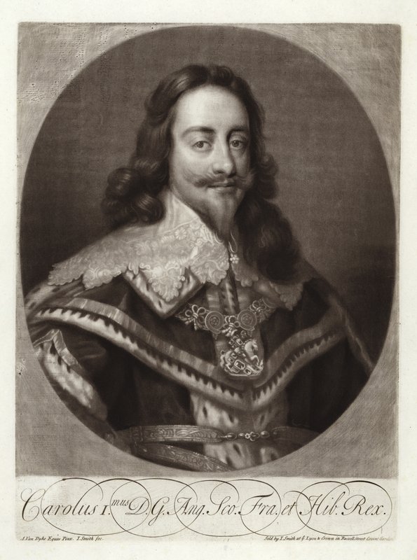Portrett av kong Charles I av Anthony van Dyck