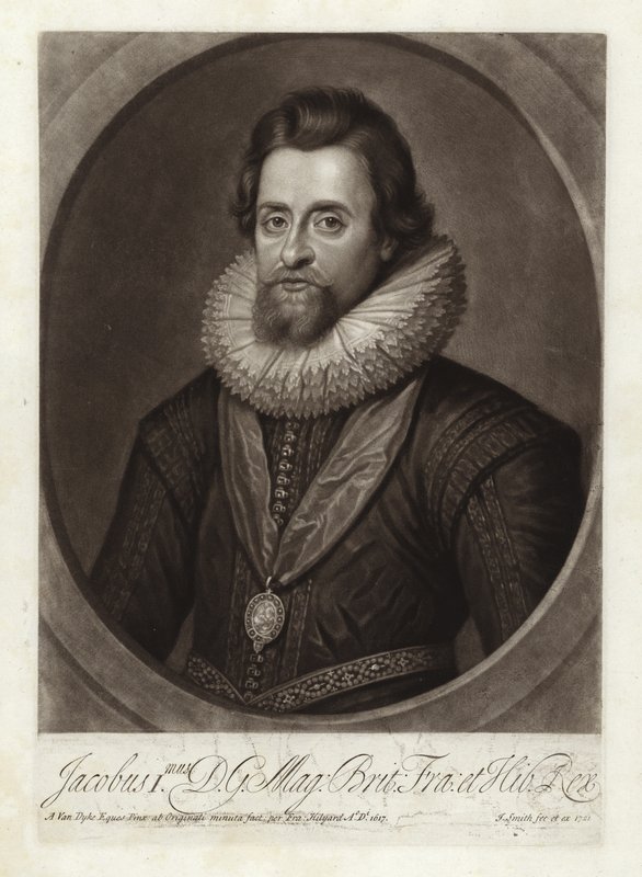 Portrett av kong James I av Anthony van Dyck